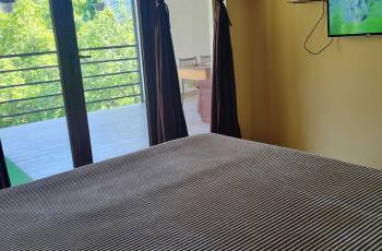 Apartment for rent with a balcony with a panoramic view of the mountain