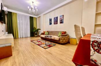 4-room apartment with 3 bedrooms in Vake for 250 GEL