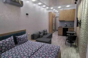 Studio for rent on the 15th floor. Shartava Street 8