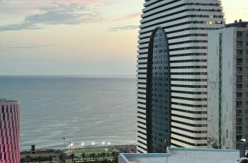 A cozy apartment with a beautiful view of the sea