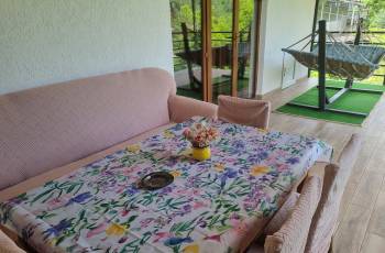 Rent a balcony apartment with a panoramic view of a mountain